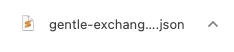 Google Index API JSON dosyası