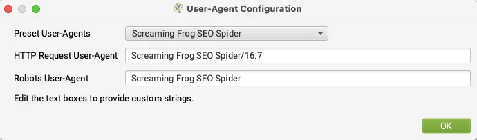 User Agent