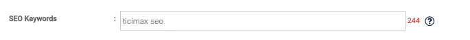 SEO Keywords