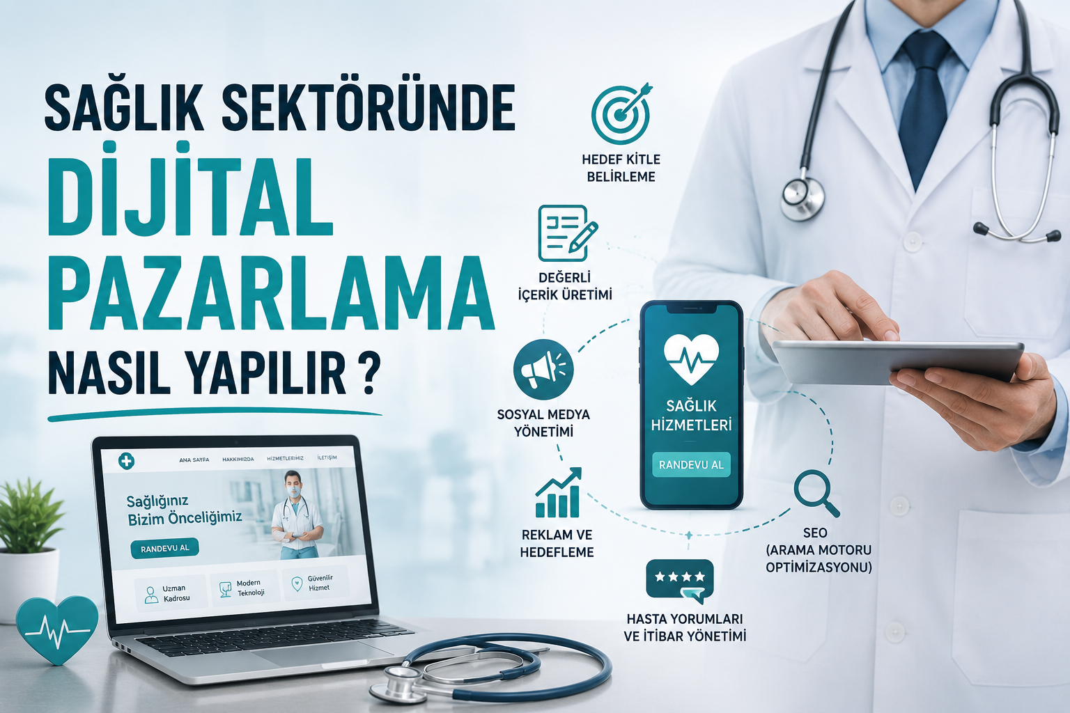 Sağlık Sektöründe Dijital Pazarlama Nasıl Yapılır ?